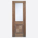 Walnut Valencia Glazed 1L Internal Doors Home Centre Direct 