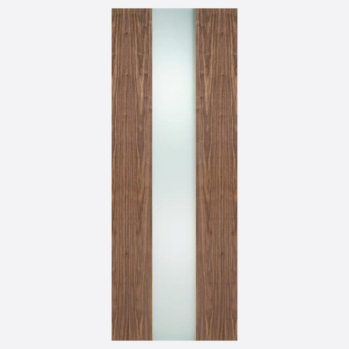 Walnut Zaragoza Glazed 1L Internal Doors Home Centre Direct 