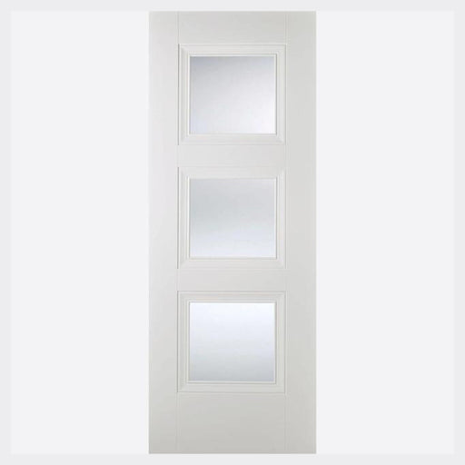 White Amsterdam Glazed 3l Internal Doors Home Centre Direct 