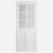 White Canterbury 2 Panel Door Glazed 6L Internal Doors Home Centre Direct 