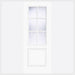 White Moulded Smooth Bruges 6L Internal Doors Home Centre Direct 