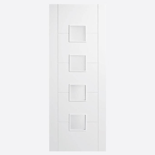 White Vancouver Glazed 4L Frosted Internal Doors Home Centre Direct 