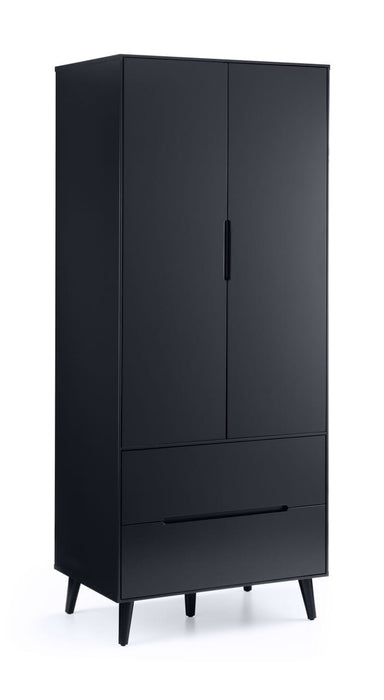 Alicia Combination Wardrobe - Anthracite Wardrobe Julian Bowen V2 