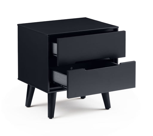 Alicia 2 Drawer Bedside - Anthracite Bedside Tables Julian Bowen V2 