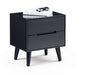 Alicia 2 Drawer Bedside - Anthracite Bedside Tables Julian Bowen V2 