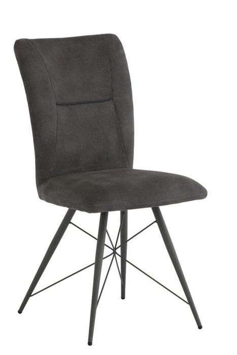 OMAHA DINING CHAIR - GREY FABRIC Dining Chair supplier 120 