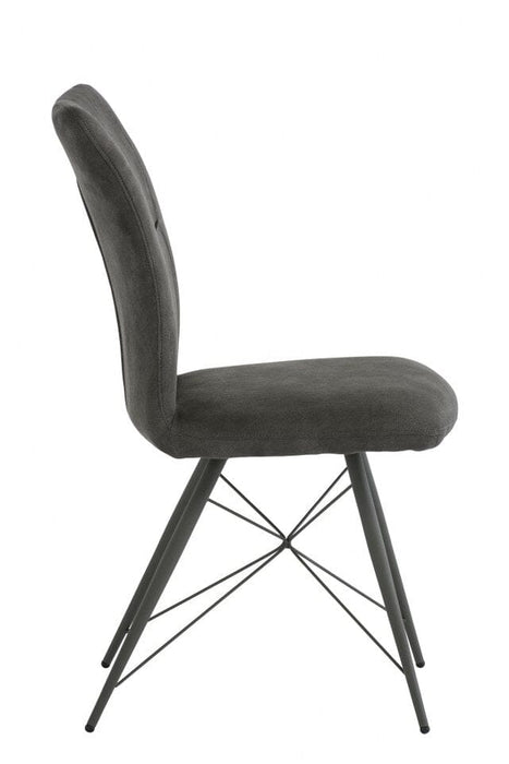 OMAHA DINING CHAIR - GREY FABRIC Dining Chair supplier 120 