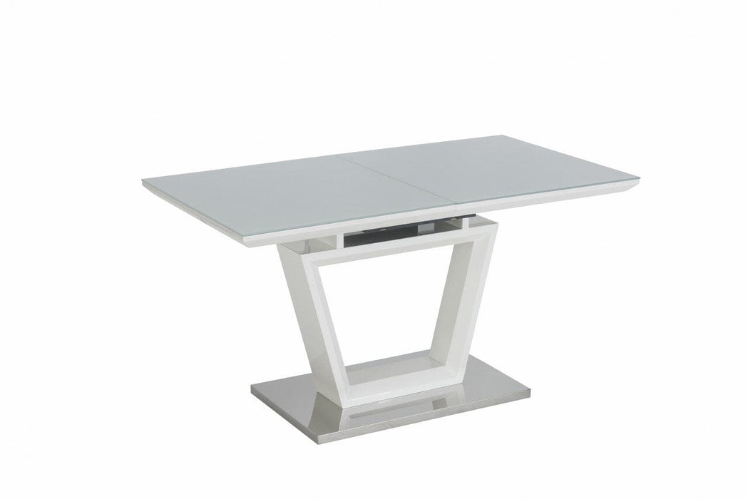 DENVER 1.4m (+0.4m) EXT DINING TABLE GREY INSERT Extending Dining Table supplier 120 