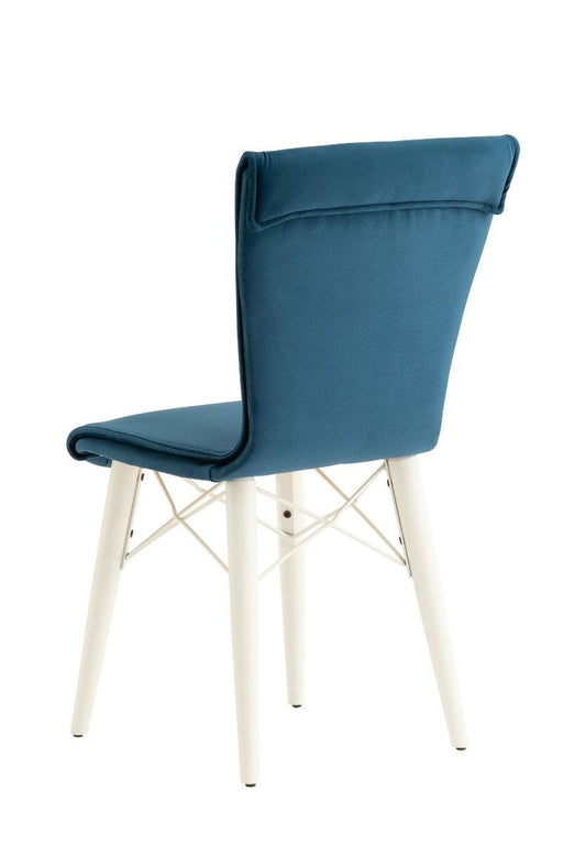 Lukas Chair- Blue/White (Set of 2) Accent Chair Derrys 