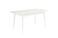 Fara Extending Dining Table - White Extending Dining Table Derrys 