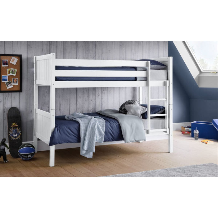 Bella Bunk Bed - White Bunk Beds Julian Bowen V2 