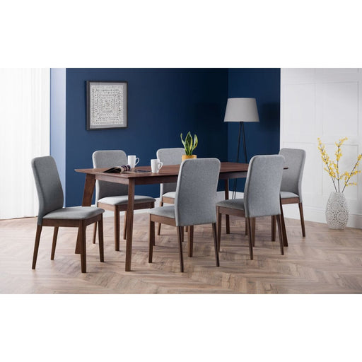 Berkeley Dining Chair - Grey (2 Per Box) Dining Chairs Julian Bowen V2 