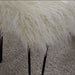 Faux Sheepskin Dressing Table Stool-White Stools/Benches Derrys 