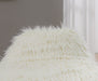 Faux Sheepskin Bean Bag-White Stools/Benches Derrys 