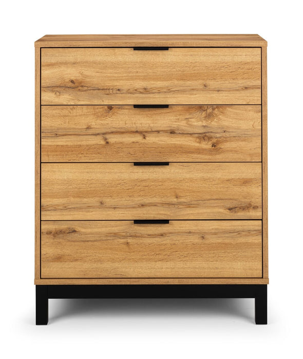 Bali 4 Drawer Chest Chest Of Drawers Julian Bowen V2 