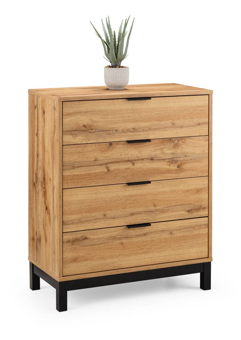 Bali 4 Drawer Chest Chest Of Drawers Julian Bowen V2 