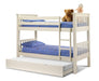 Barcelona Bunk Bed - Stone White Bunk Beds Julian Bowen V2 