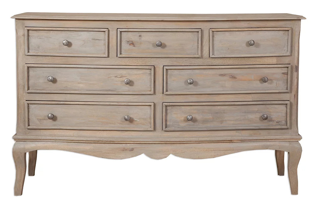 Bordeaux Bedroom 7 Drawer Wide Chest IFDV2 