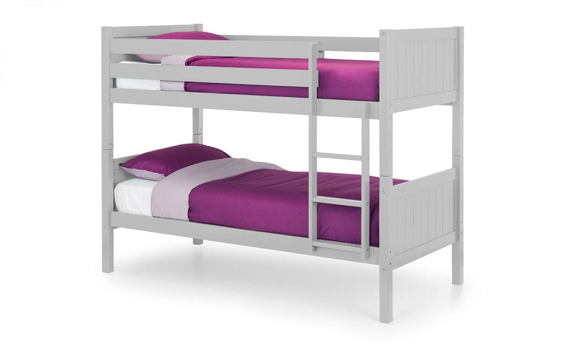 BELLA BUNK BED - DOVE GREY Bunk Beds Home Centre Direct 