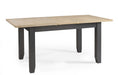 Bordeaux Extending Dining Table Dark Grey Dining Tables Julian Bowen V2 