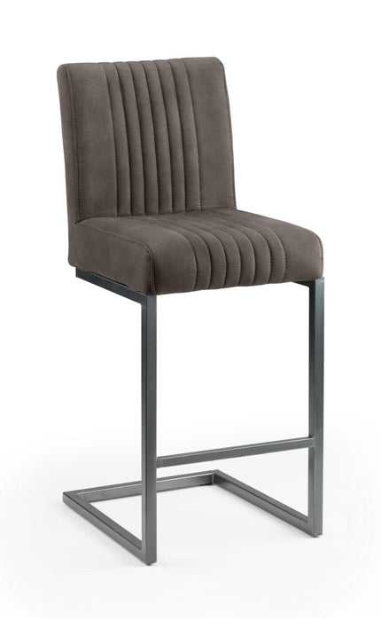 Brooklyn Bar Stool Charcoal Grey Bar Stools Julian Bowen V2 