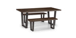 Brooklyn Dining Table - Dark Oak Dining Tables Julian Bowen V2 