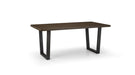 Brooklyn Dining Table - Dark Oak Dining Tables Julian Bowen V2 