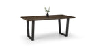 Brooklyn Dining Table - Dark Oak Dining Tables Julian Bowen V2 