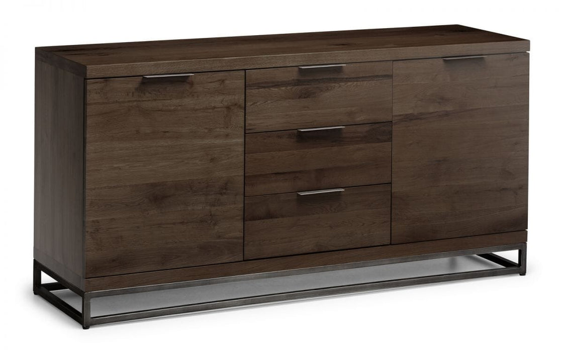 BROOKLYN SIDEBOARD - DARK OAK Sideboard Julian Bowen V2 