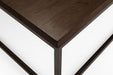 Brooklyn Square Coffee Table Dark Oak Coffee Table Julian Bowen V2 