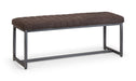 Brooklyn Upholstered Bench Dining Bench Julian Bowen V2 