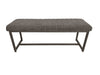 Brooklyn Upholstered Bench - Charcoal Dining Bench Julian Bowen V2 