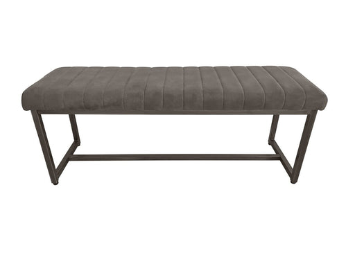 Brooklyn Upholstered Bench - Charcoal Dining Bench Julian Bowen V2 