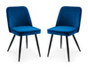 Burgess Dining Chair - Blue Dining Chairs Julian Bowen V2 