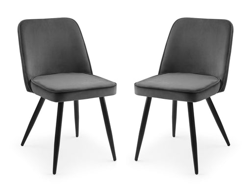 Burgess Dining Chair - Grey Dining Chairs Julian Bowen V2 