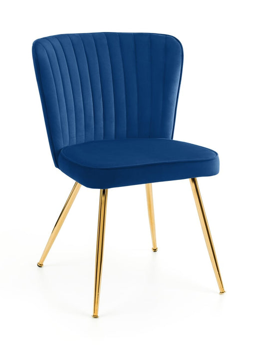 Cannes Dining Chair - Blue Dining Chairs Julian Bowen V2 