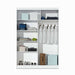 Wardrobe Rome 150 White Sliding Wardrobes Home Centre Direct 