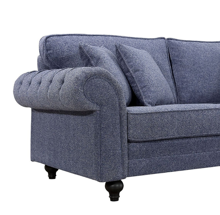 Chelsea 3 Seater - Blue Sofas Derrys 