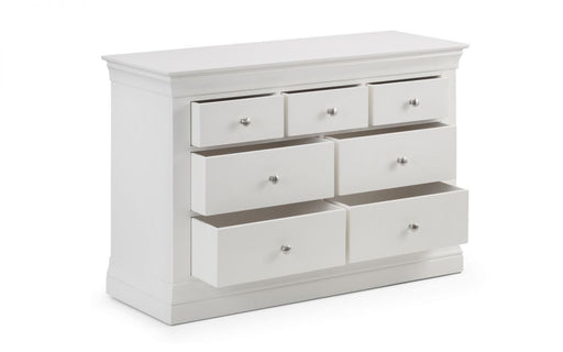 Clermont 4+3 Drawer Chest Chest of Drawers Julian Bowen V2 