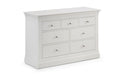 Clermont 4+3 Drawer Chest Chest of Drawers Julian Bowen V2 