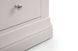 Clermont 2 Drawer Bedside - Light Grey Bedside Tables Julian Bowen V2 