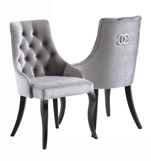 Coco Chair - Grey (Set of 2) Accent Chair Derrys 