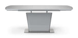 Como High Gloss Exending Table - Grey Dining Tables Julian Bowen V2 