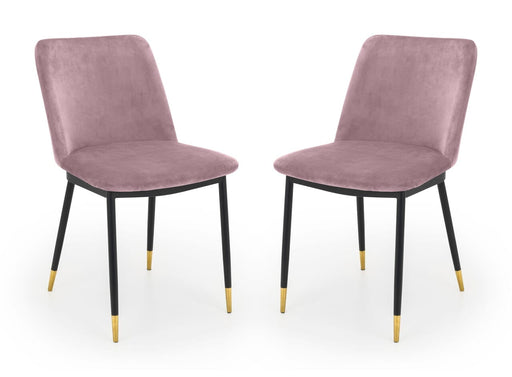 Delaunay Dining Chair - Dusky Pink Dining Chairs Julian Bowen V2 