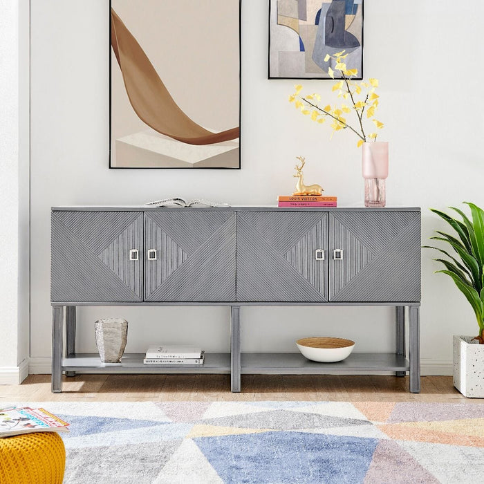 Prism 4 Door Sideboard Sideboard Derrys 