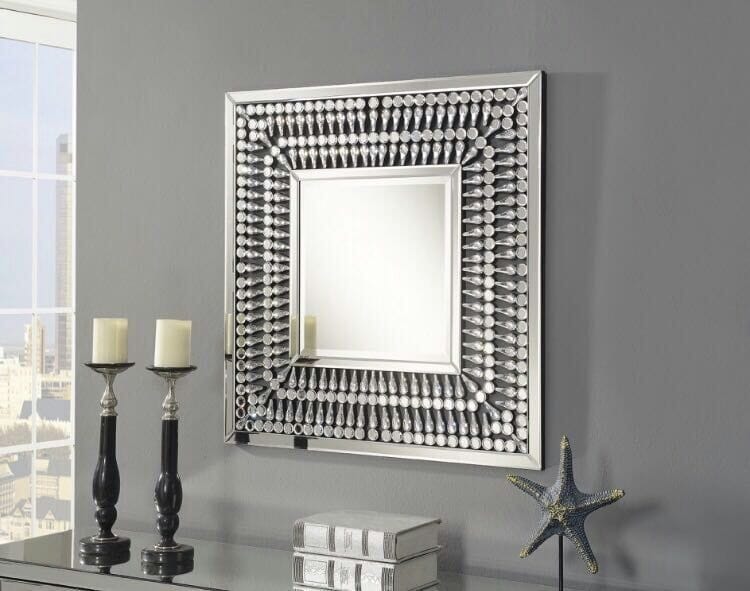 Crystal Square Mirror Mirror Derrys 