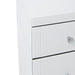 Hollywood White 7 Drawer Dressing Table Dressing Tables Derrys 