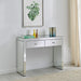 Hollywood Glass 2 Drawer Console Table Console Tables Derrys 