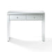 Hollywood Glass 2 Drawer Console Table Console Tables Derrys 