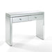 Hollywood Glass 2 Drawer Console Table Console Tables Derrys 